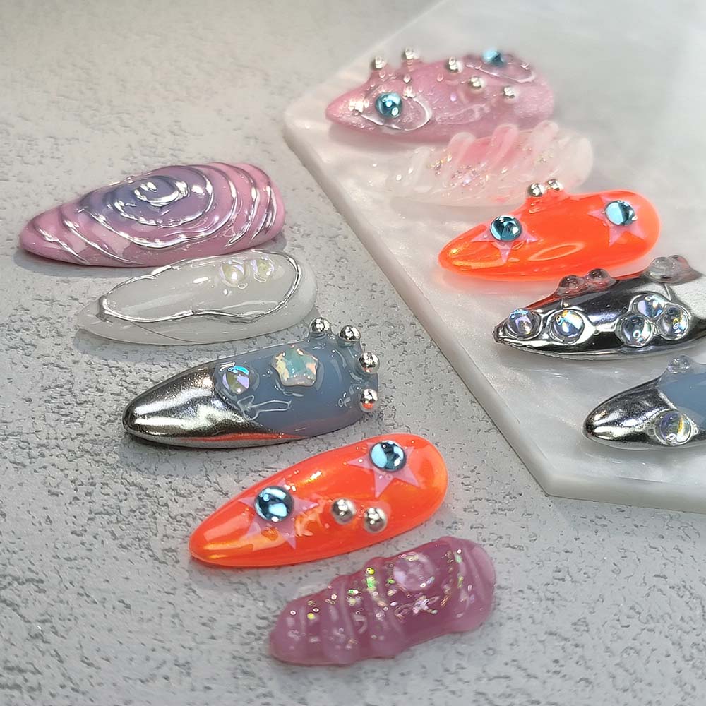 Beauty Art Garden Press On Nails Luxe Maze 178