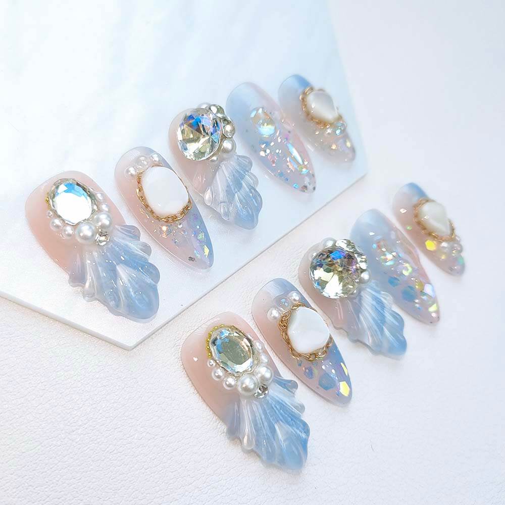 Beauty Art Garden Press On Nails Mermaid Vibes 183