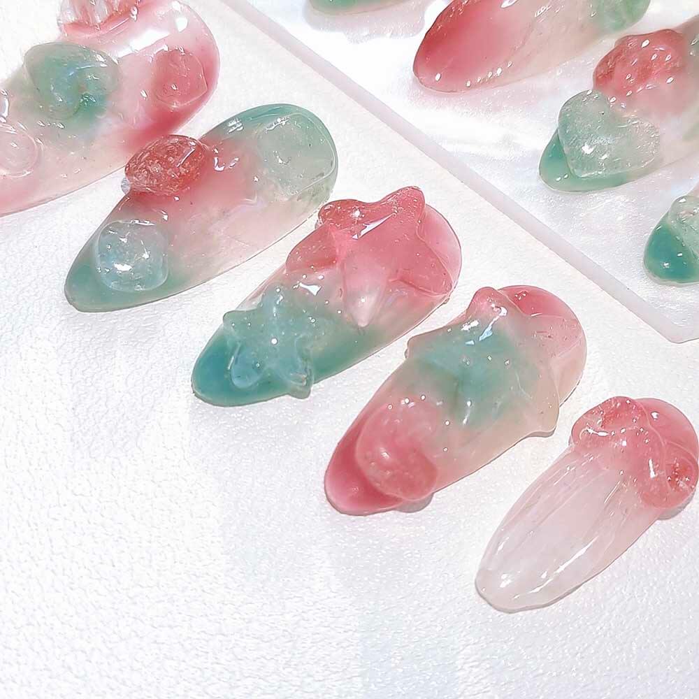 Beauty Art Garden Press On Nails Moon Jelly 110