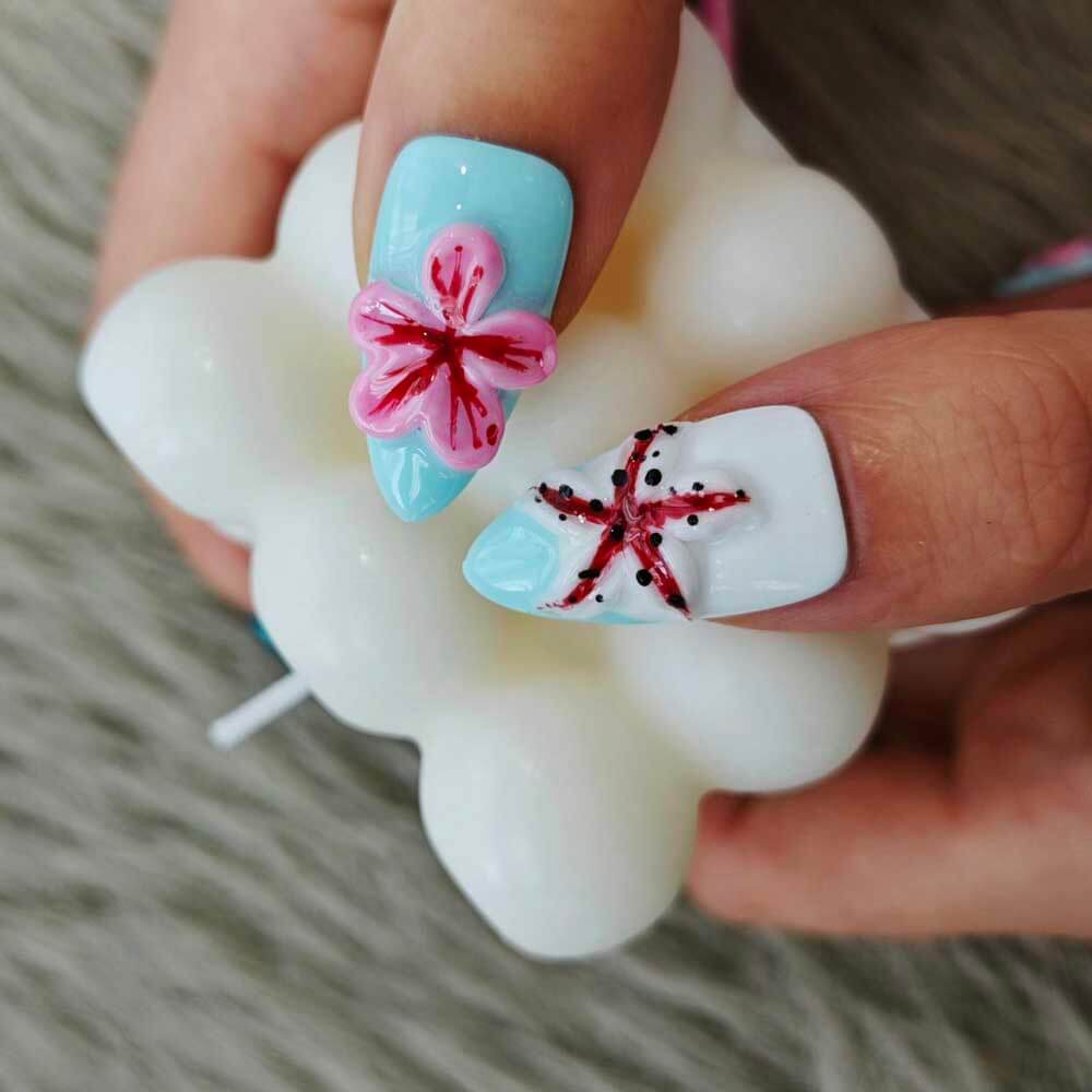 Art Garden Press On Nails Neptune's Bloom 70