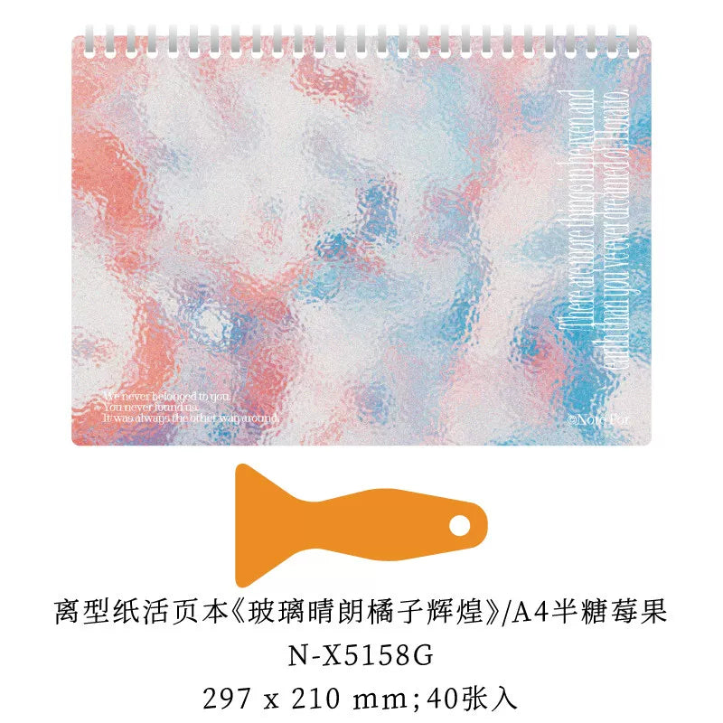 Double Sided Sticker Release Book