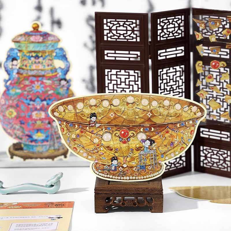 Oriental Keepsakes DIY 3D Scene Stickers 2 Cute Miniature Scenes