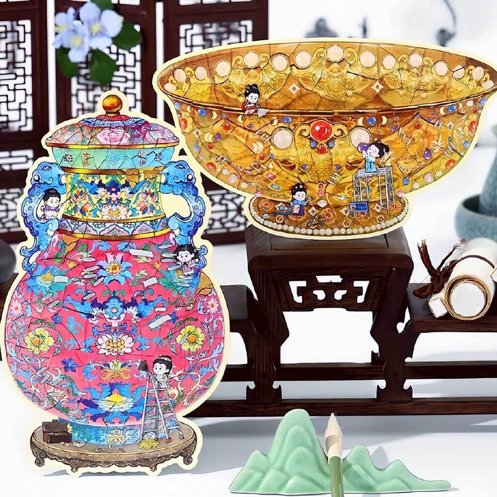 Oriental Keepsakes DIY 3D Scene Stickers 2 Cute Miniature Scenes