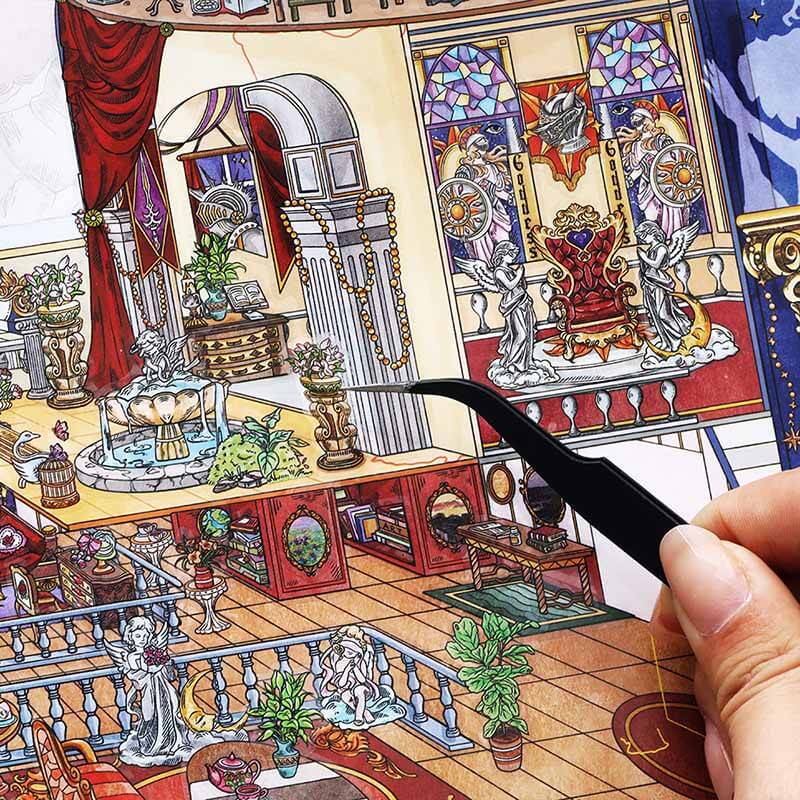 Otherworld Quest DIY 3D Scene Stickers 2 Cute Miniature Scenes(XL)