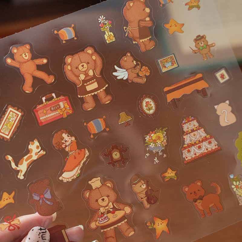 Flower of Dreams DIY 3D Scene Stickers 2 Cute Miniature Scenes(M)