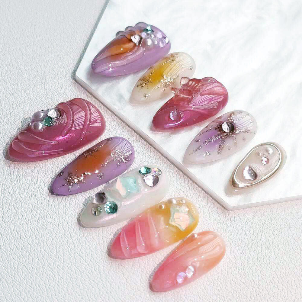 Art Garden Press On Nails Pastel Prism 32