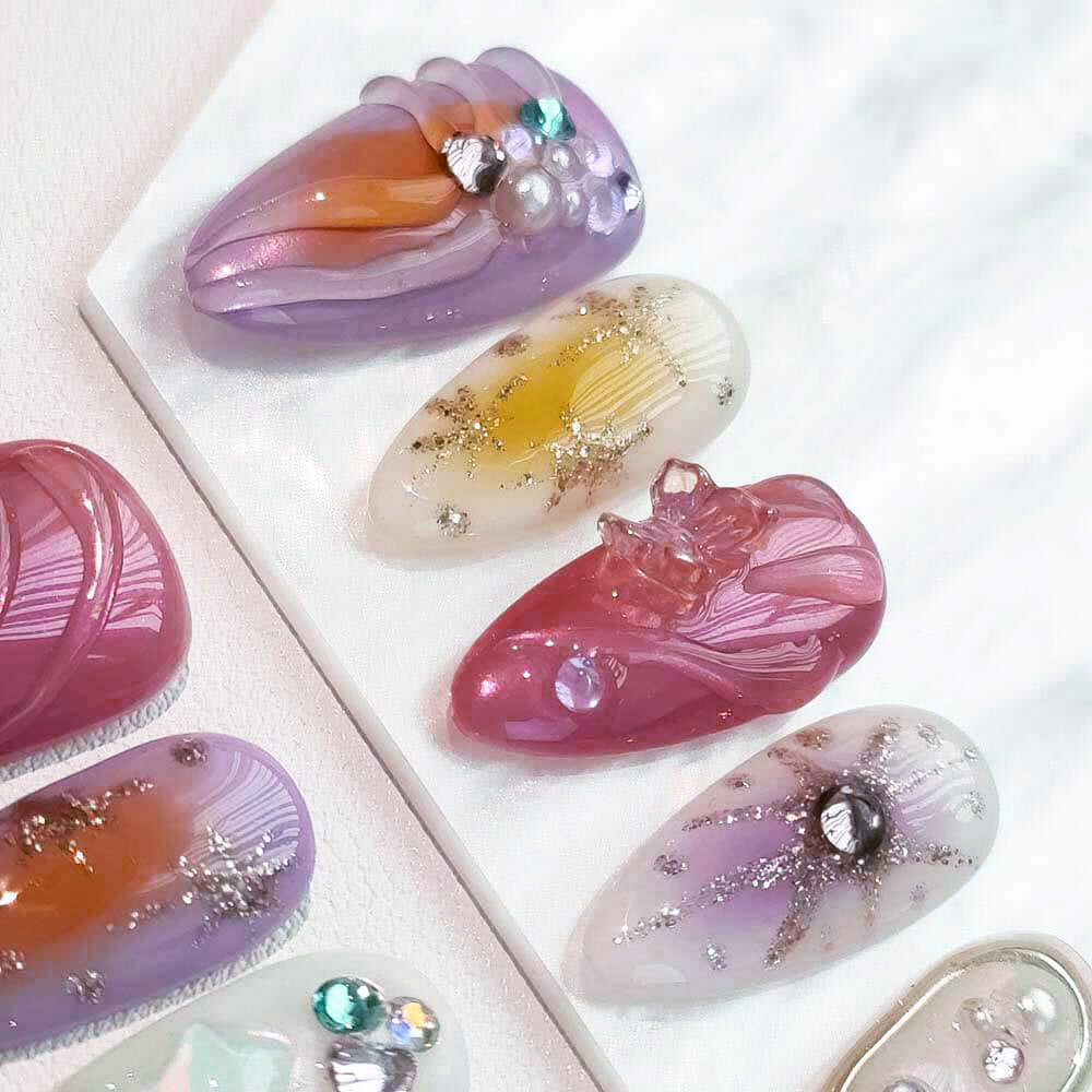 Art Garden Press On Nails Pastel Prism 32