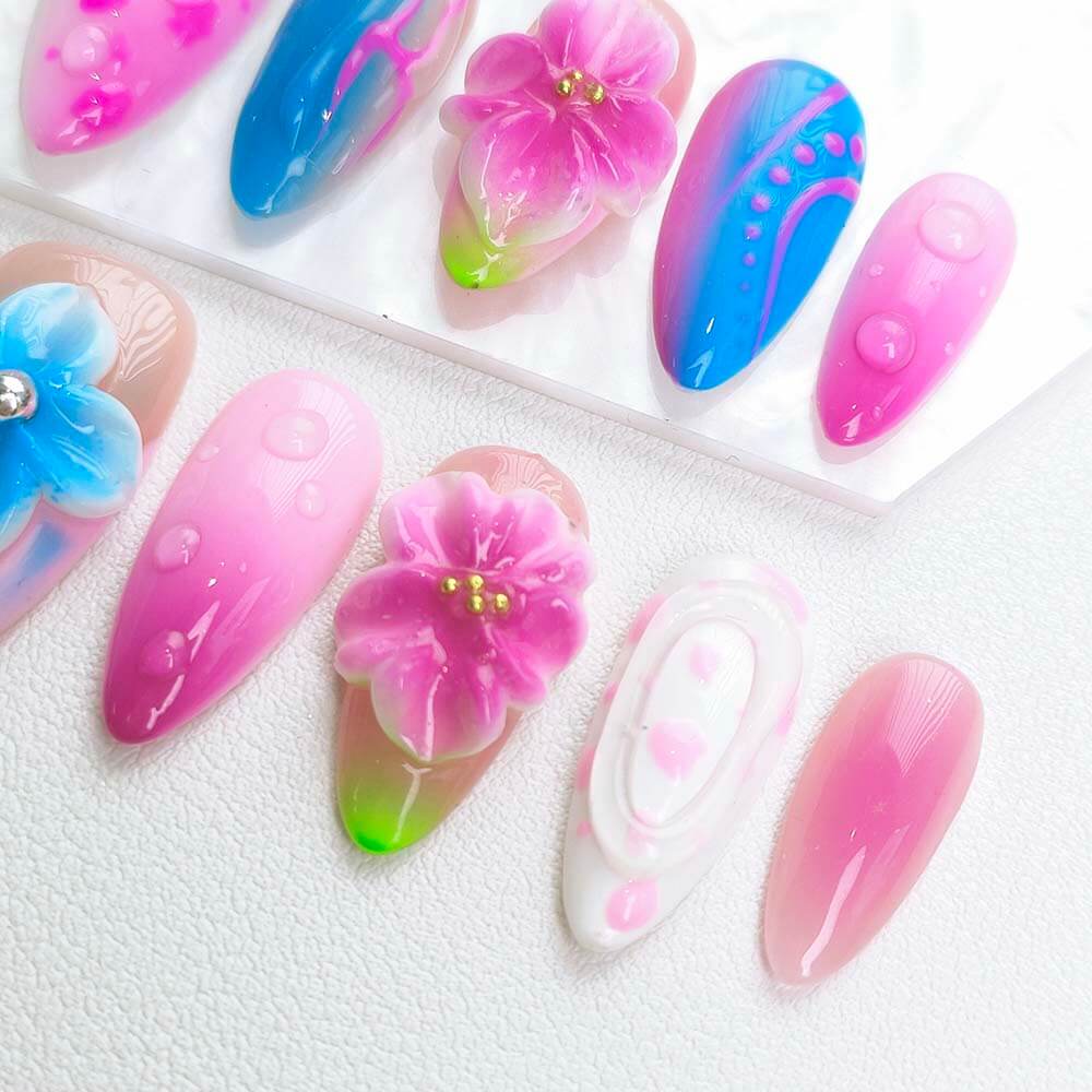 Beauty Art Garden Press On Nails Petal Parade 184