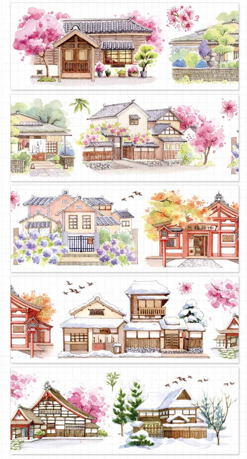 Stroll Series PET Journaling Scene Tape