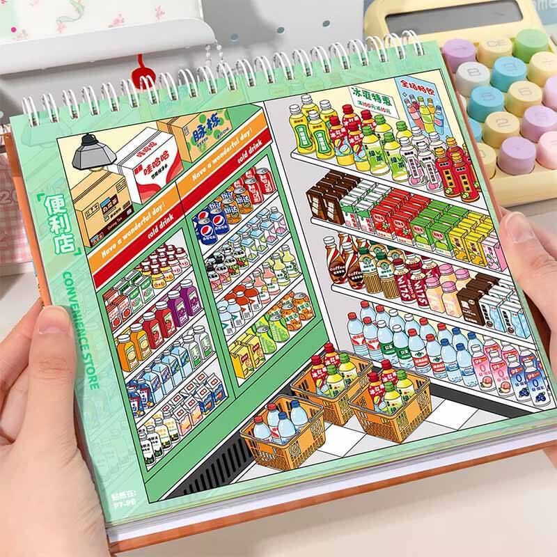 Shop Archive DIY 3D Scene Stickers 2 Cute Scenes(L)