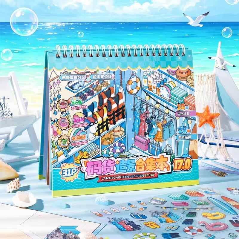 Shop Archive DIY 3D Scene Stickers 2 Cute Scenes(L)