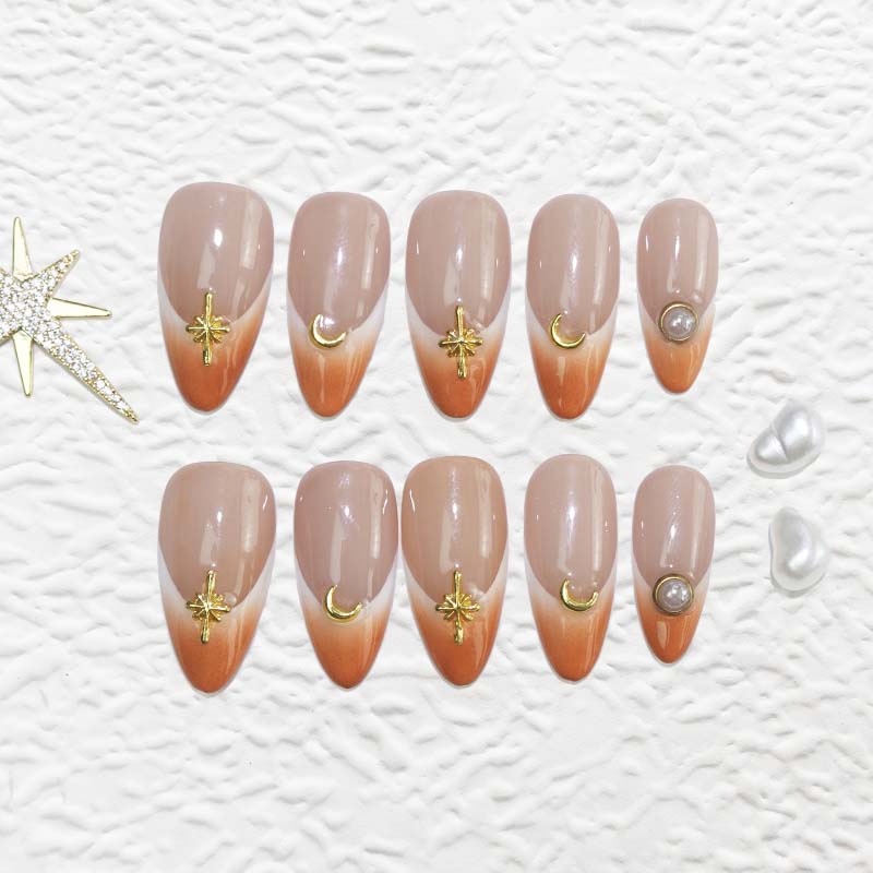 Art Garden Press On Nails Slightly Drunk Sunset 124
