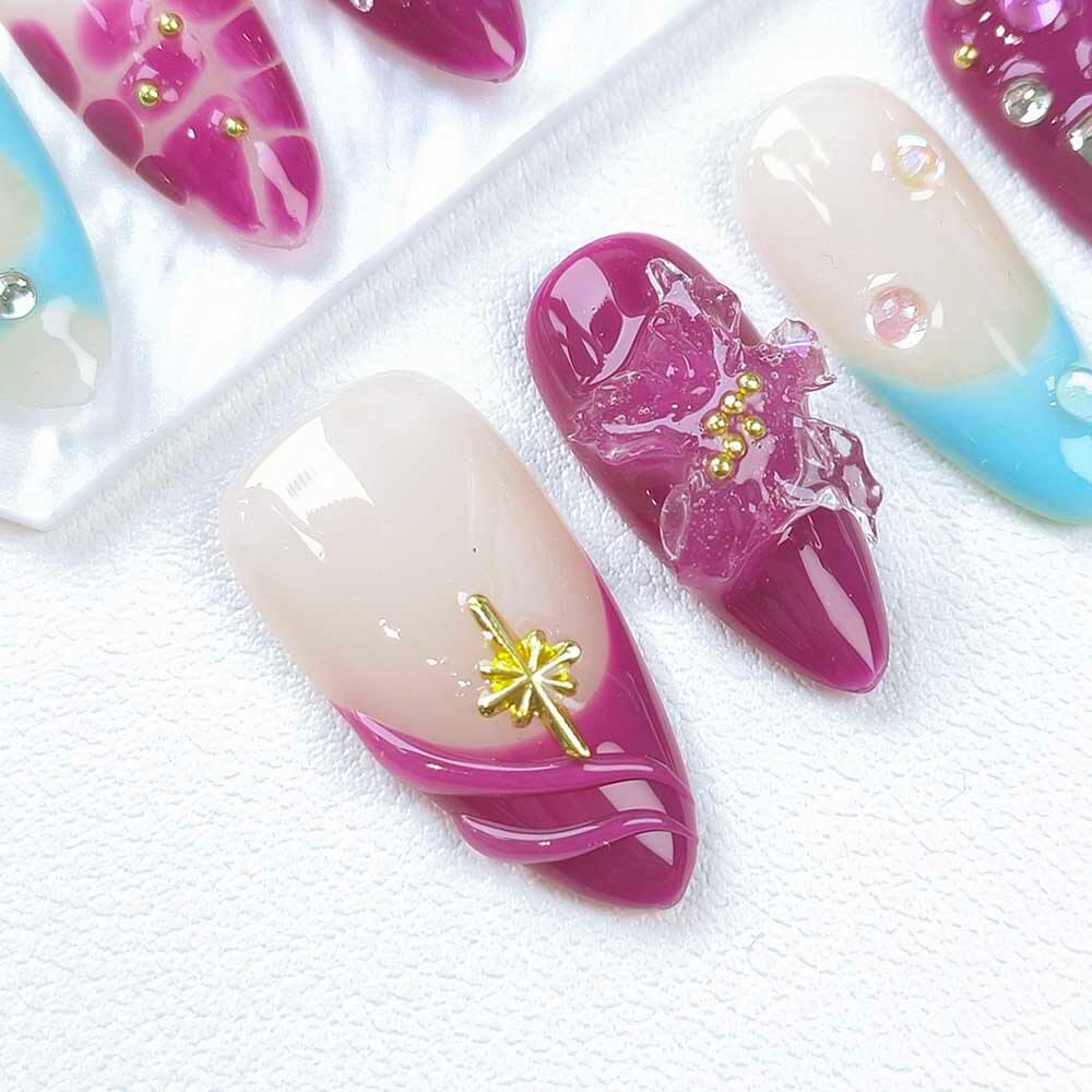 Beauty Art Garden Press On Nails Starfish Kisses 113