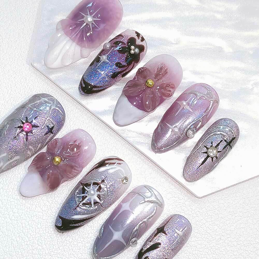 Beauty Art Garden Press On Nails Starspell 134