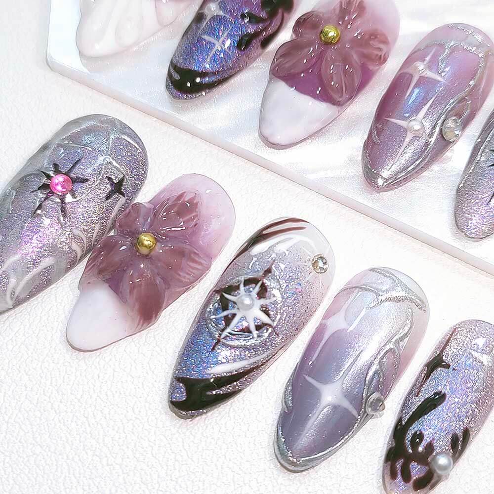 Beauty Art Garden Press On Nails Starspell 134