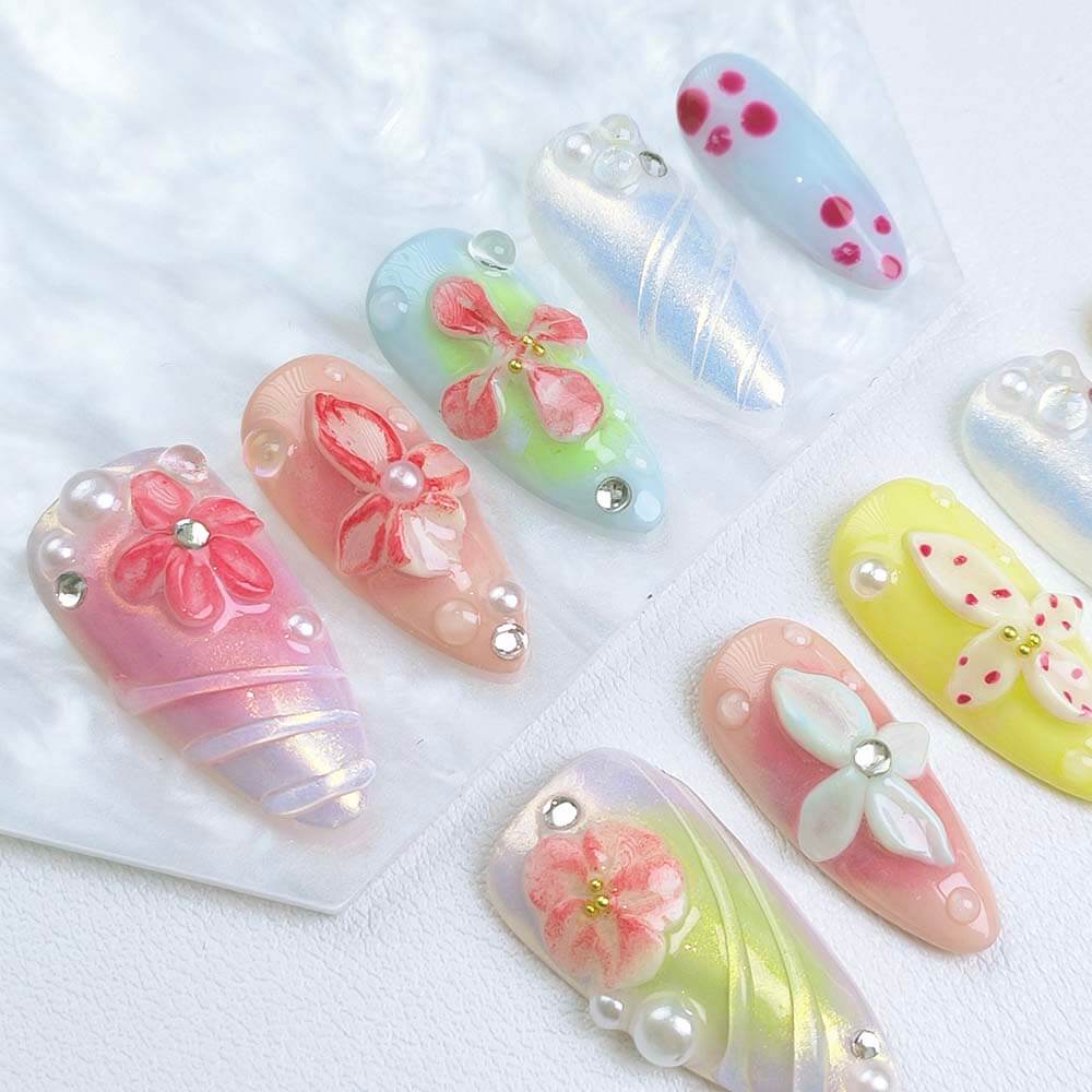 Beauty Art Garden Press On Nails Sunlit Blossom 171