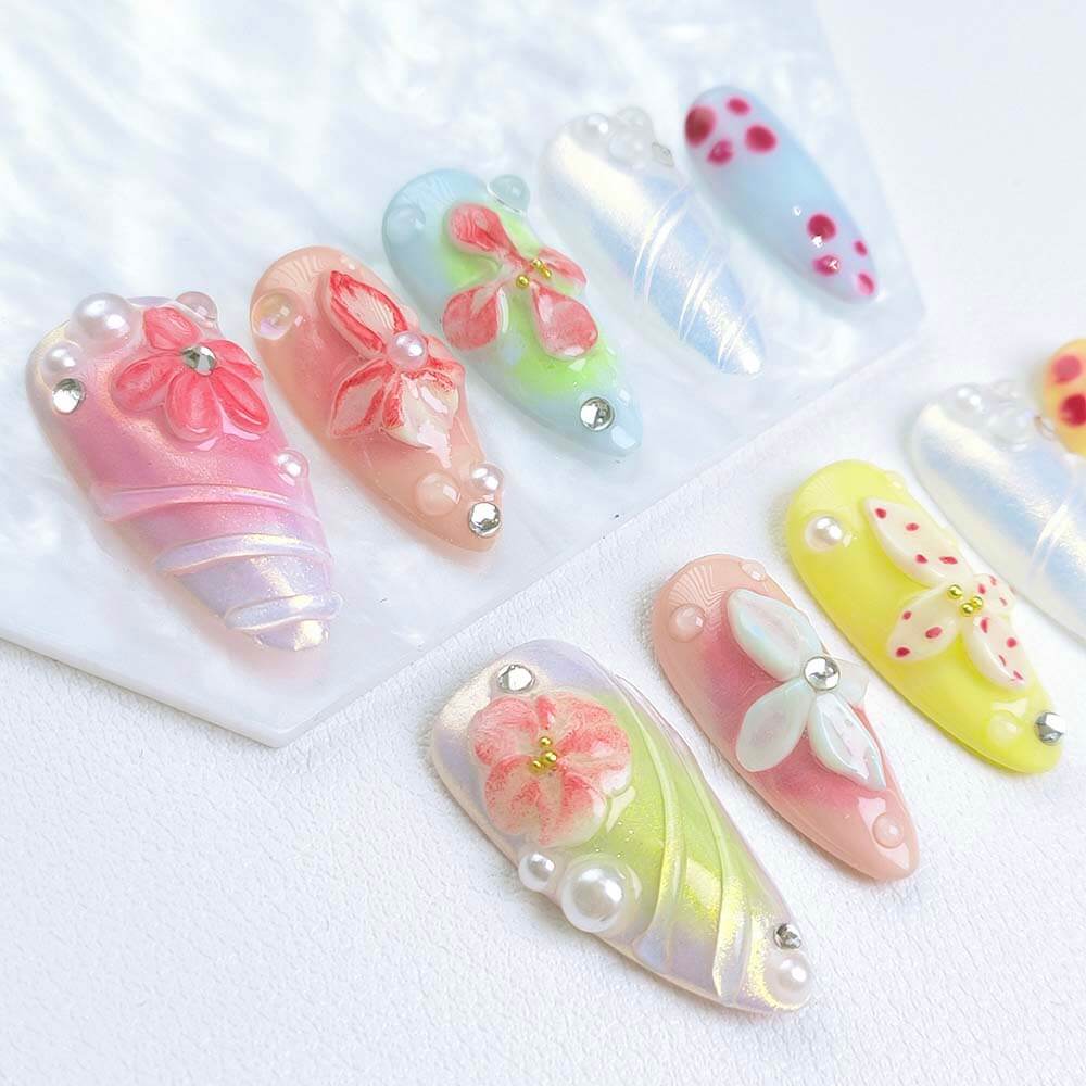 Beauty Art Garden Press On Nails Sunlit Blossom 171
