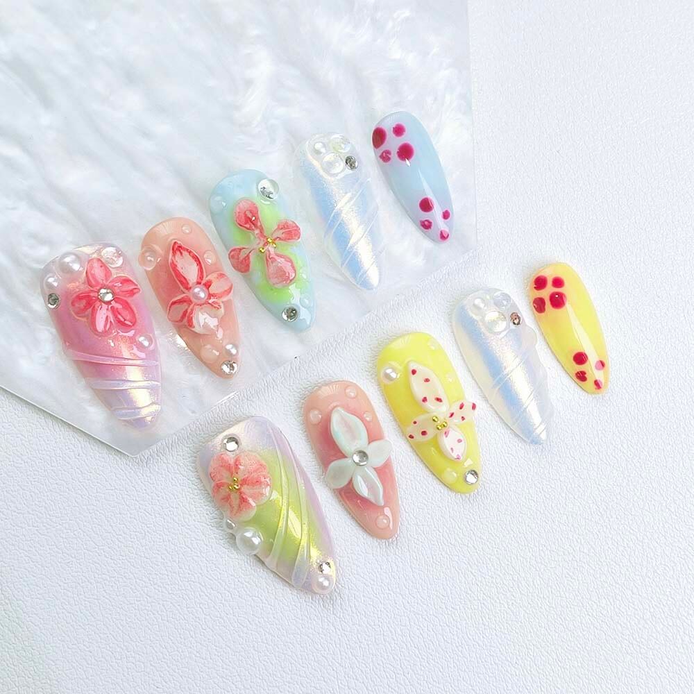Beauty Art Garden Press On Nails Sunlit Blossom 171