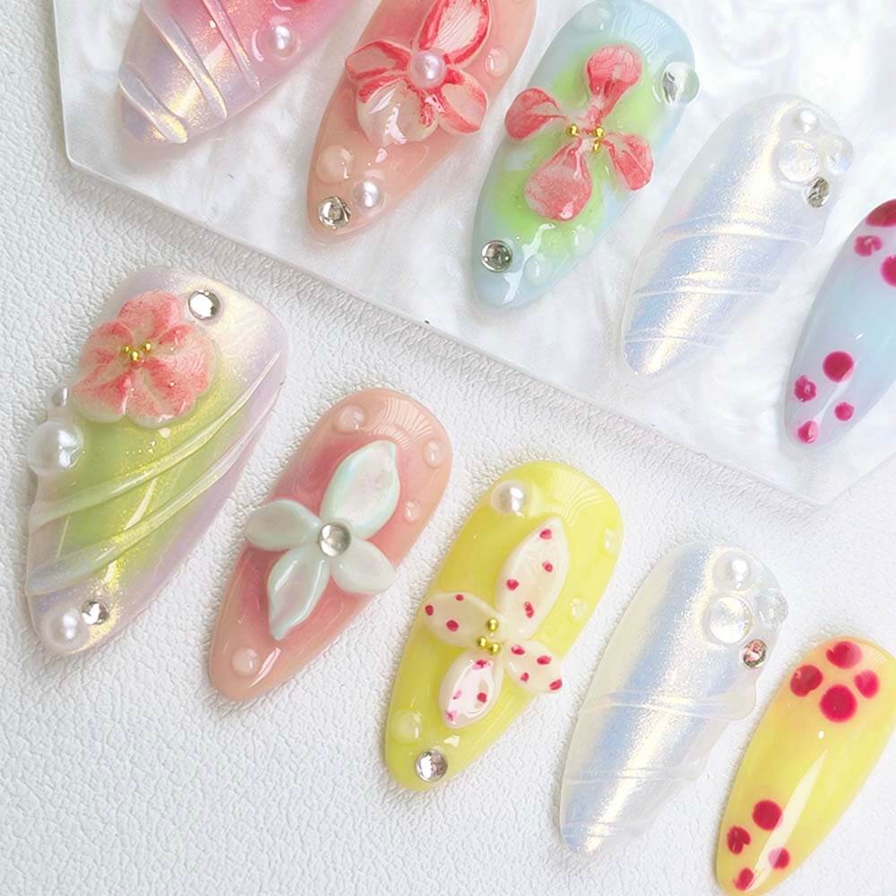 Beauty Art Garden Press On Nails Sunlit Blossom 171