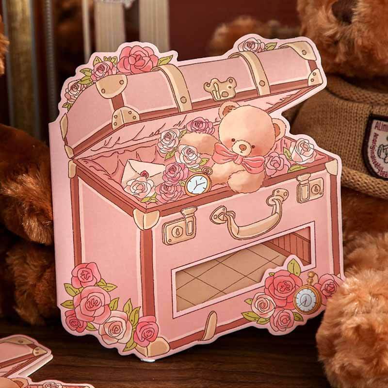 Sweet Romance DIY 3D Scene Stickers 4 Cute Miniature Scenes(M)