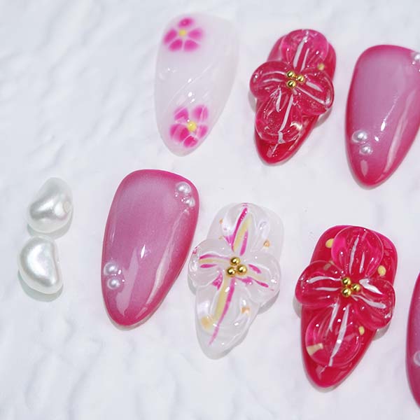 Art Garden Press On Nails Bloom Elysian 140