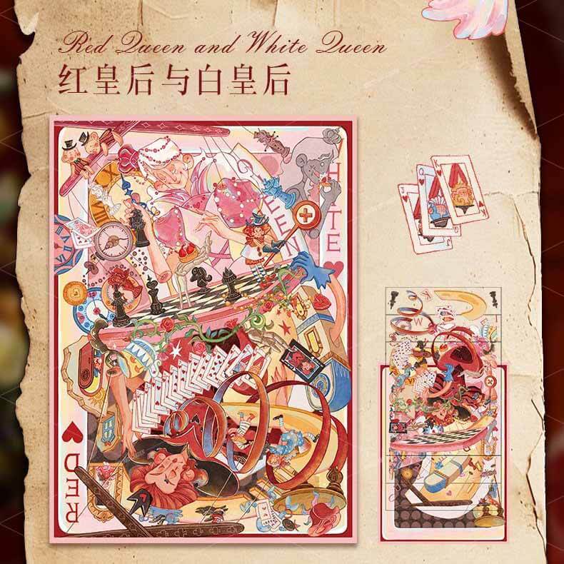 The Wonderland of Hats DIY 3D Scene Stickers 2 Cute Miniature Scenes(L)