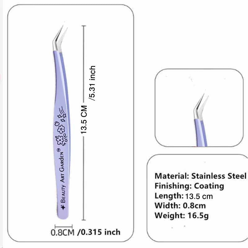 Cute Purple Flower Tweezer | Lash & Craft Tool