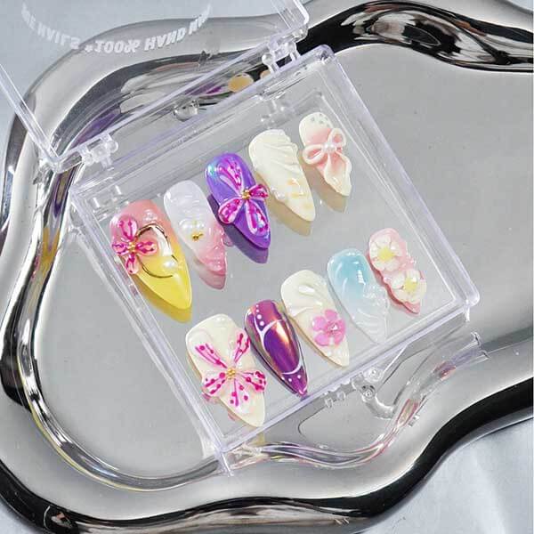 Art Garden Press On Nails Vivid Vanda