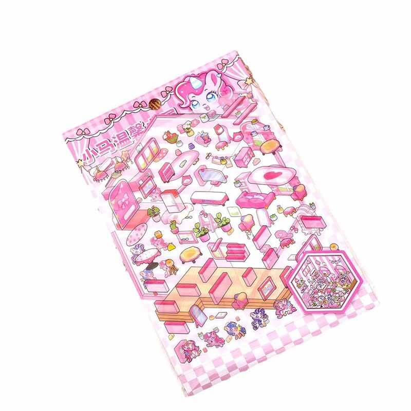 Wholesome Haven DIY 3D Sticker Collection 4 Cute Miniature Scenes(S)