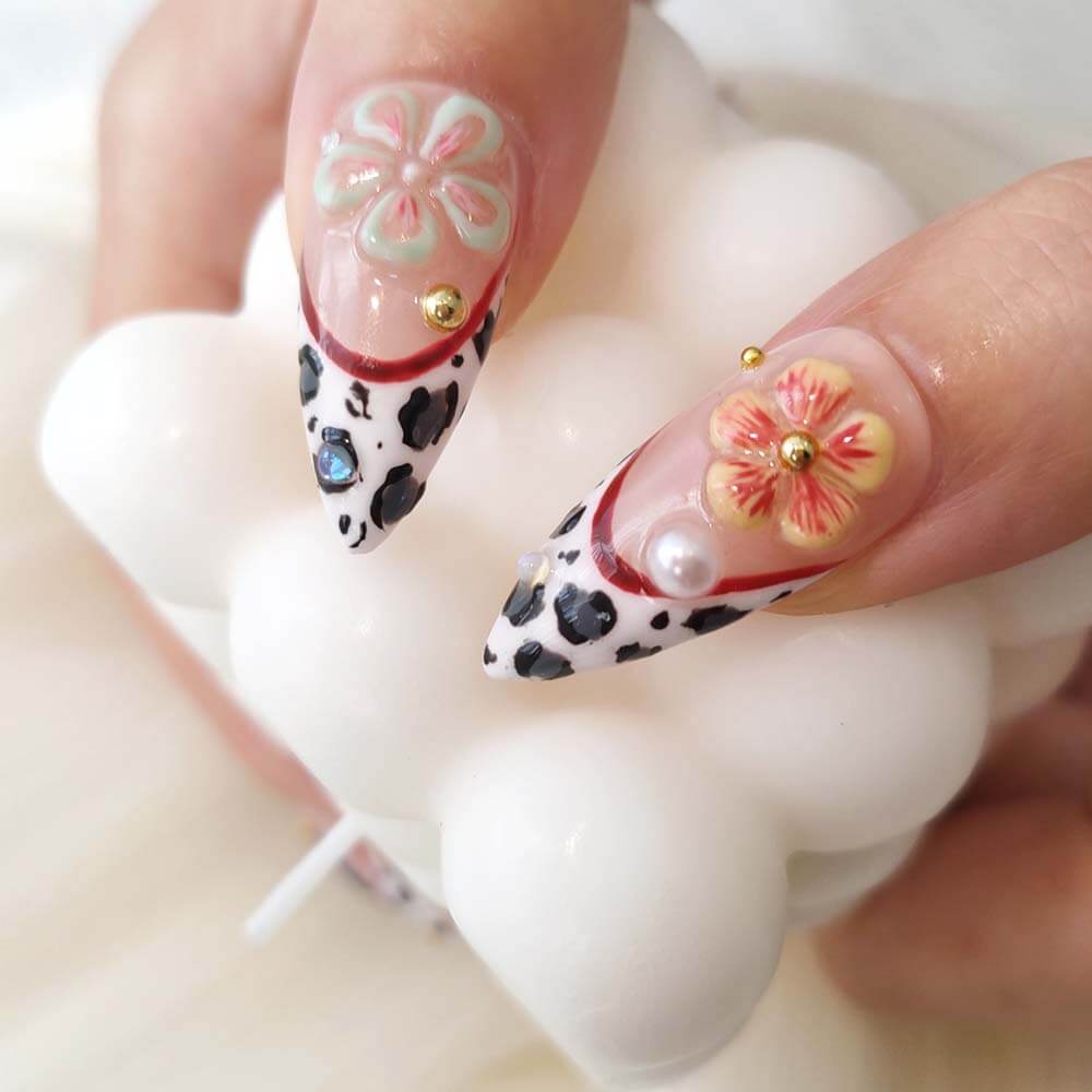 Ongles à coller Beauty Art Garden Wild Cherry Blossom 54