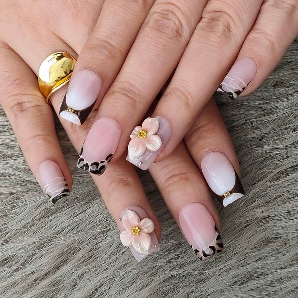 Art Garden Press On Nails Wild Petals 29