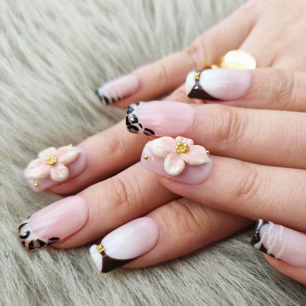Art Garden Press On Nails Wild Petals 29