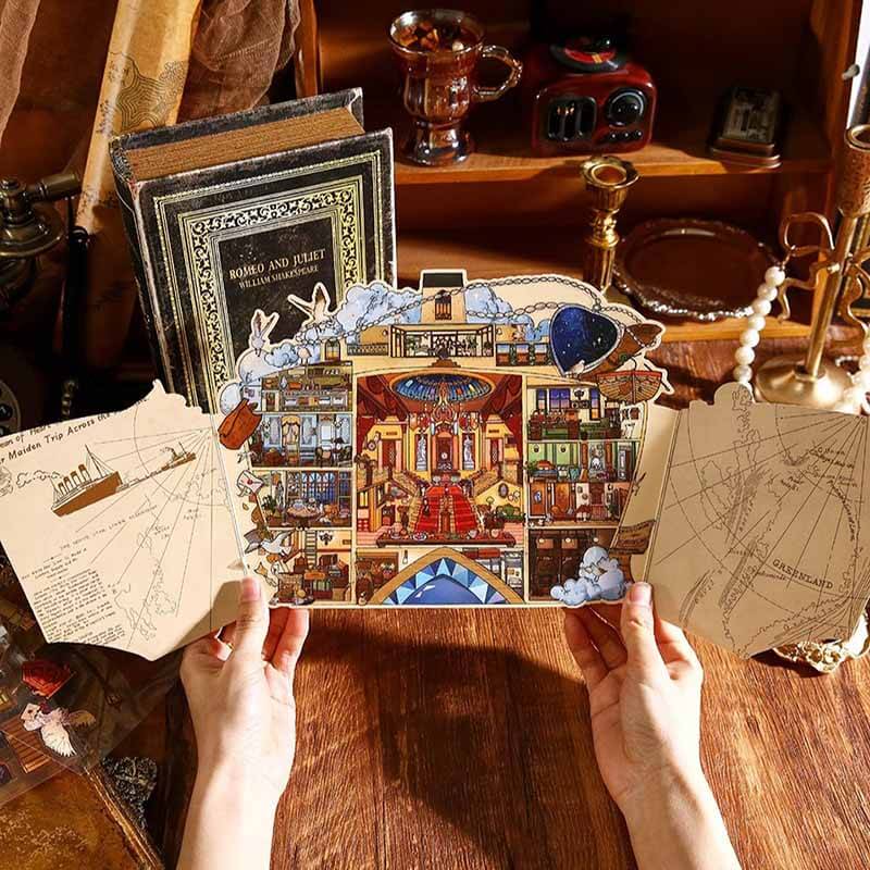 Mystic Dispatch DIY 3D Scene Stickers 2 Cute Scenes(XL)