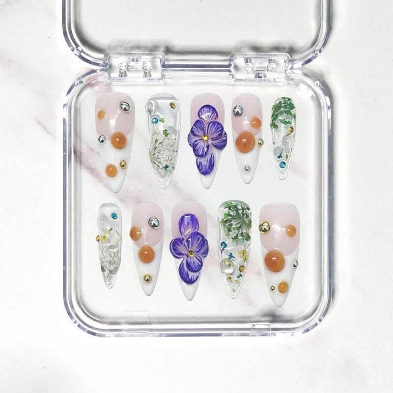 Art Garden Press On Nails Blossom Couture - Beauty Art Garden