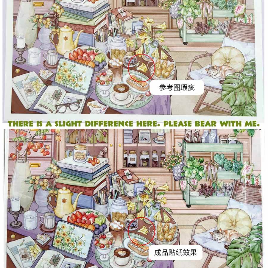 Steam Life DIY 3D Sticker 2 Cute Miniature Scenes(L)