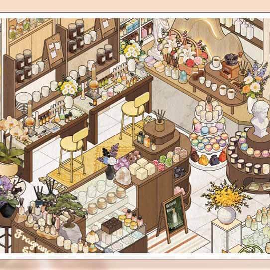 Urban Memory DIY 3D Scene Stickers 2 Cute Scenes(L)