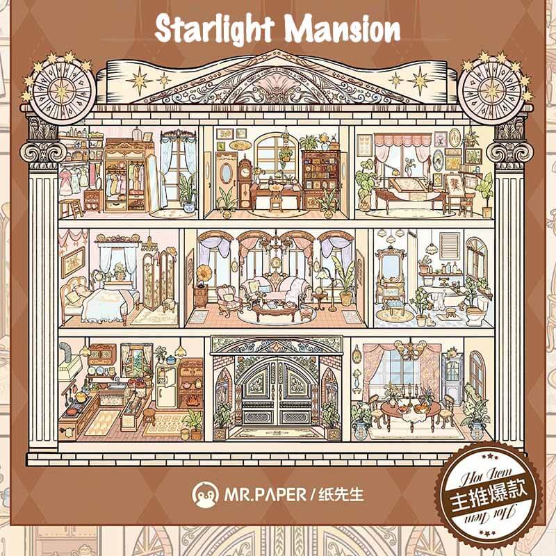Apartment Life DIY 3D Scene Stickers 3 Cute Scenes(L)