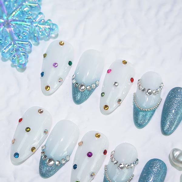 Art Garden Press On Nails Wishing Stone 128