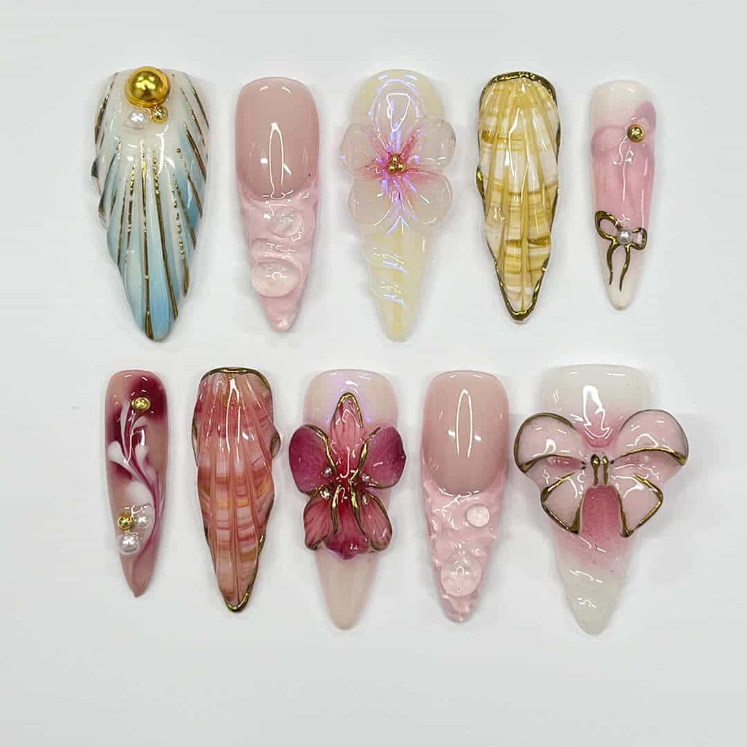beach nails