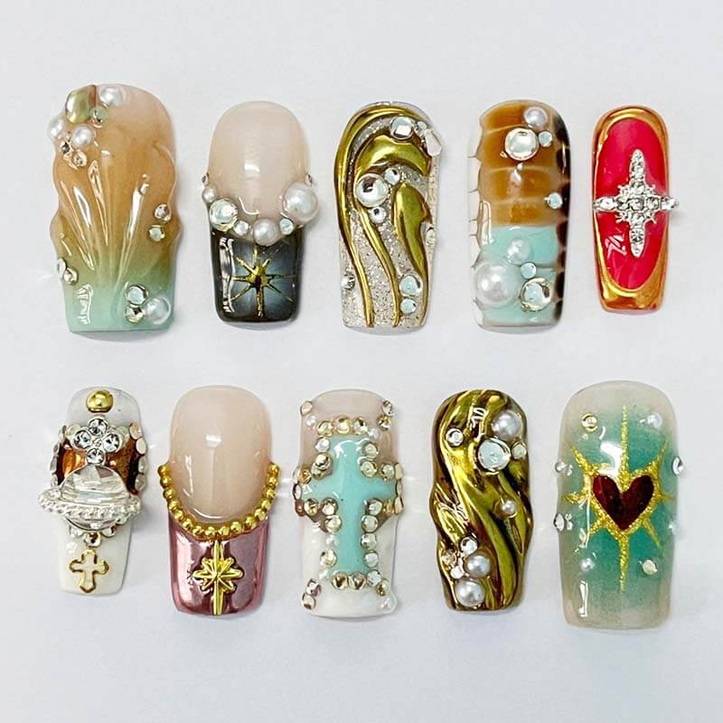 long square nails