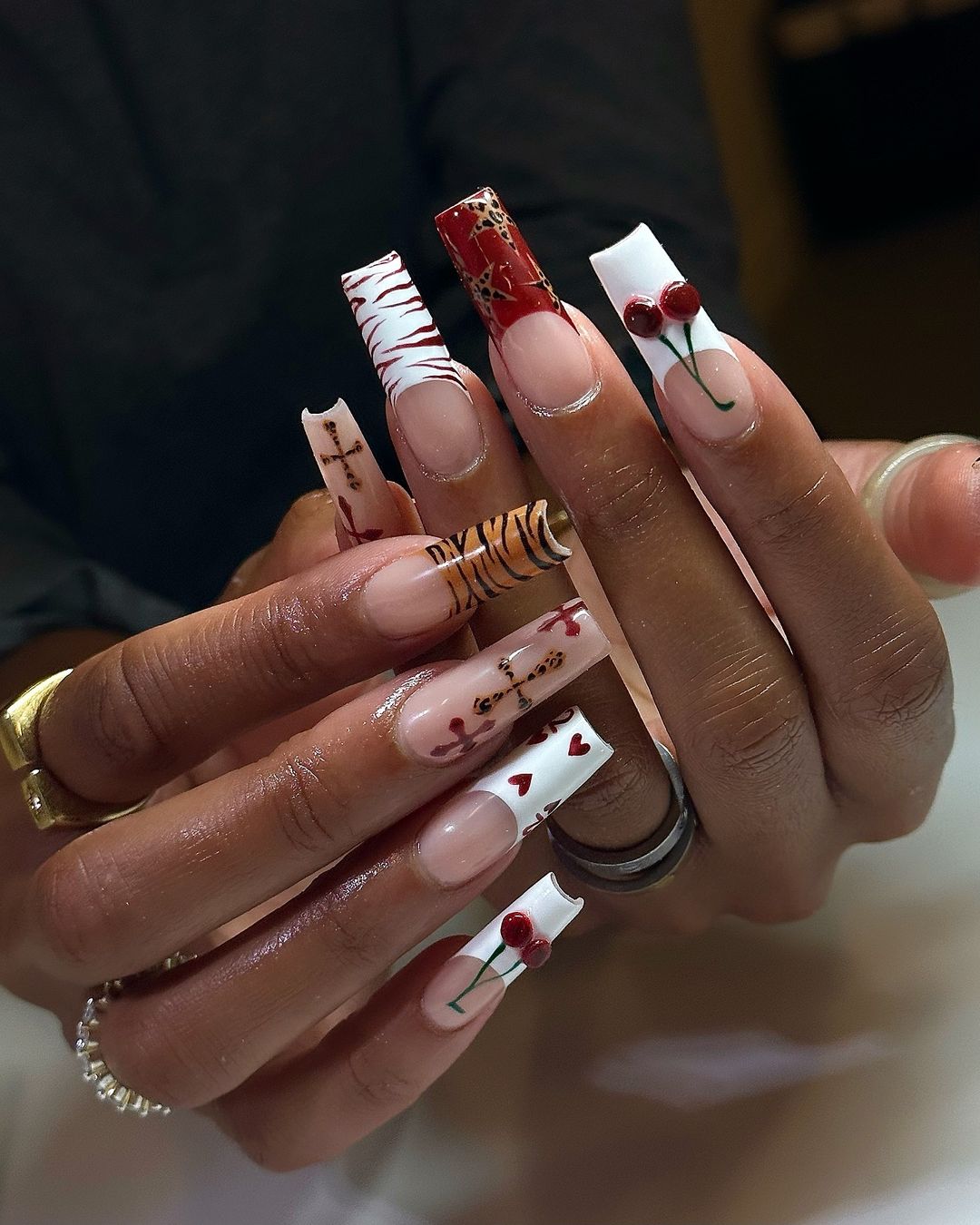 long square nails