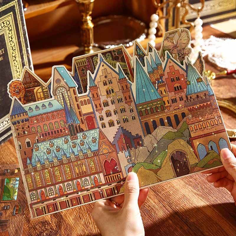 Mystic Dispatch DIY 3D Scene Stickers 2 Cute Scenes(XL)