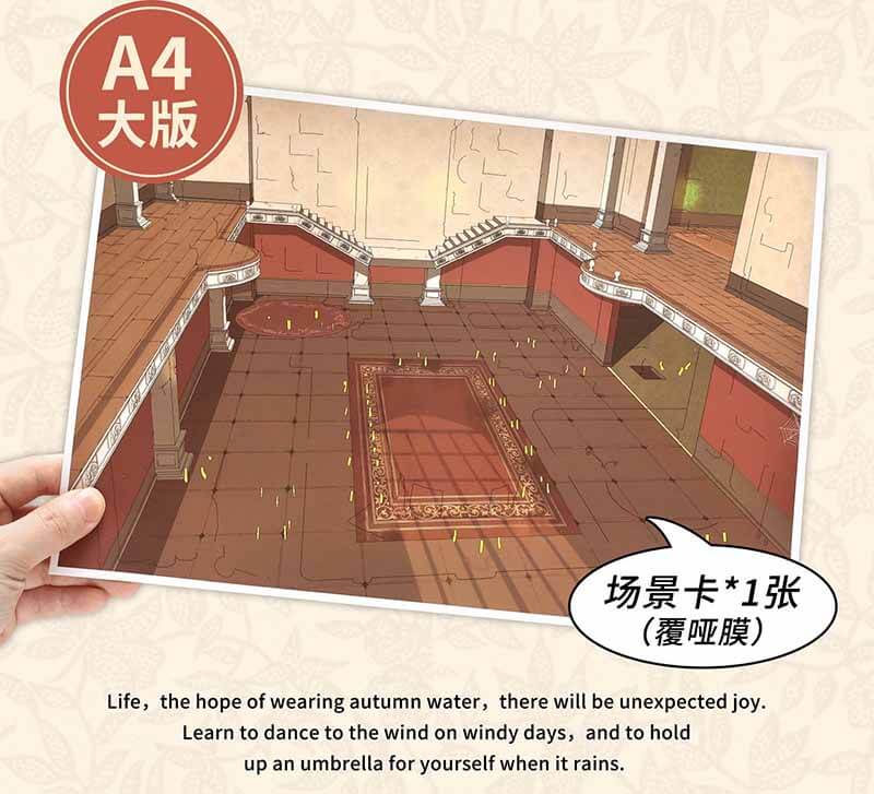 Wonder Feast DIY 3D Scene Stickers With Guide Lines(L)