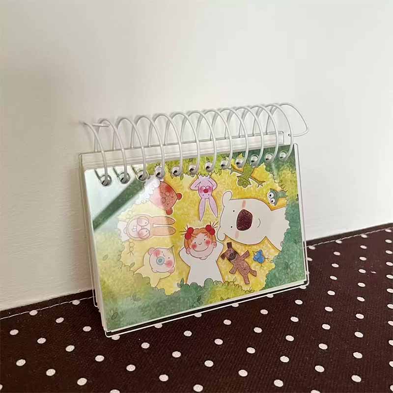 Double Sided Sticker Release Book Acrylic coil
