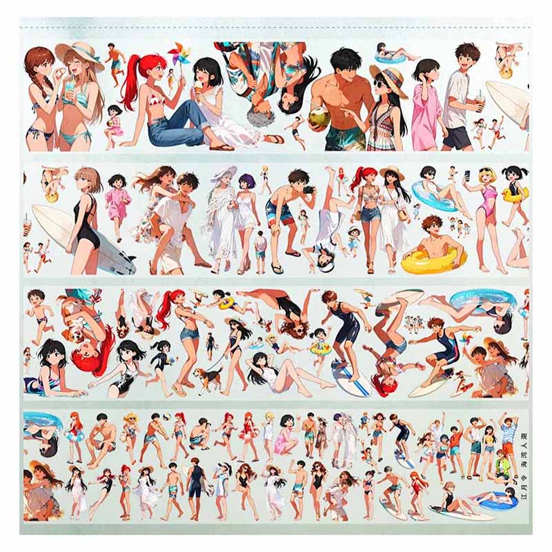 Beach People Architecture Scrapbook Tape Dividers