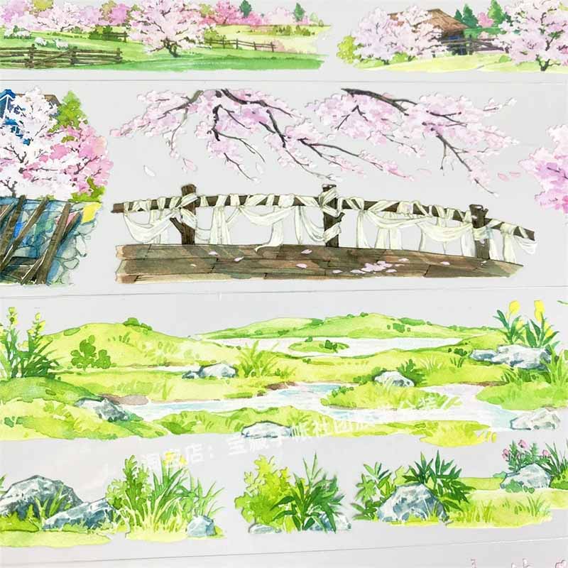 Moonsea Journaling Scene Washi Tape
