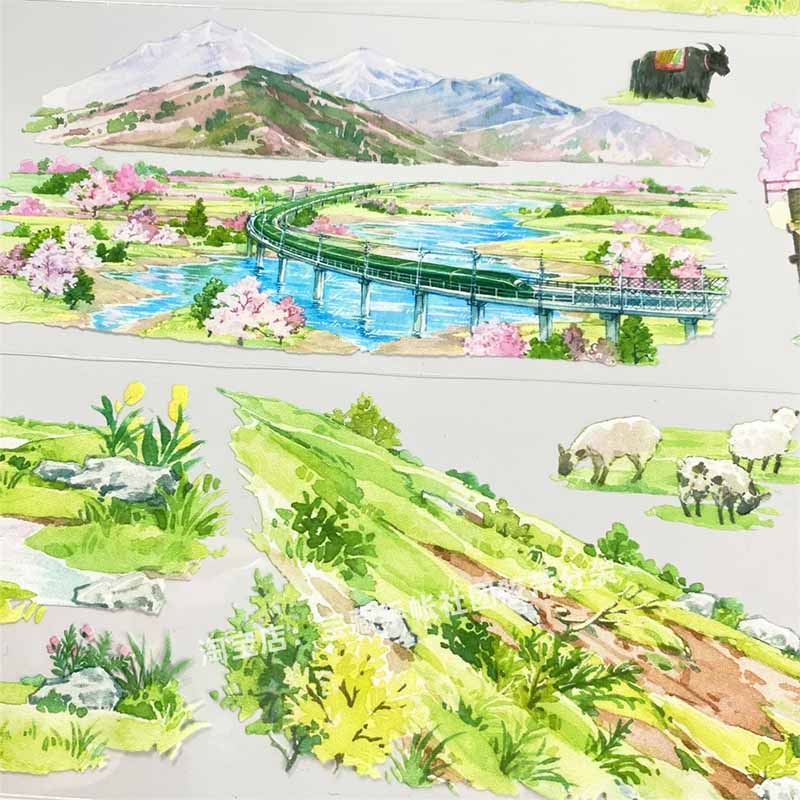 Moonsea Journaling Scene Washi Tape