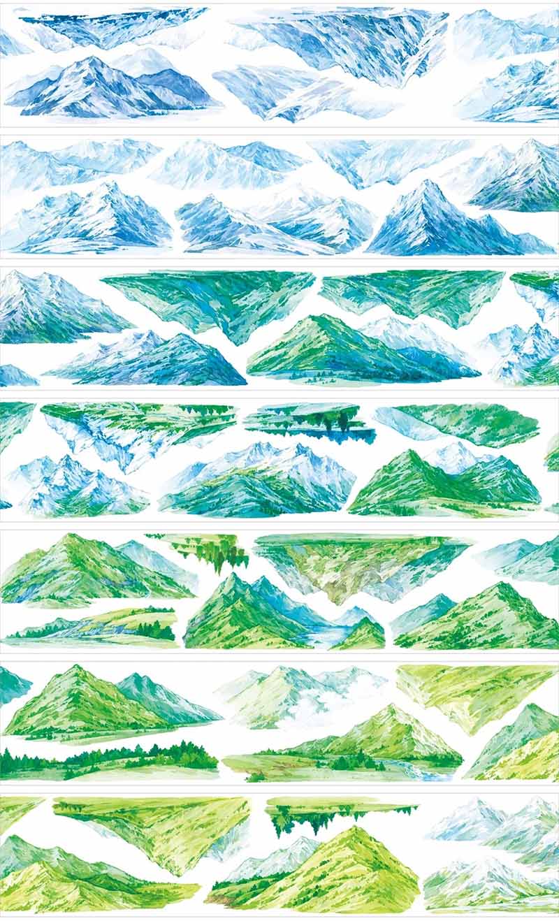 Nature Quest Stickers Washi Paper Tape