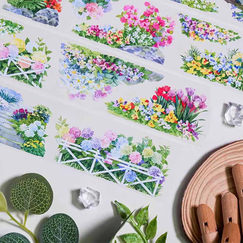 Pastoral Landscape PET Journaling Scene Tape