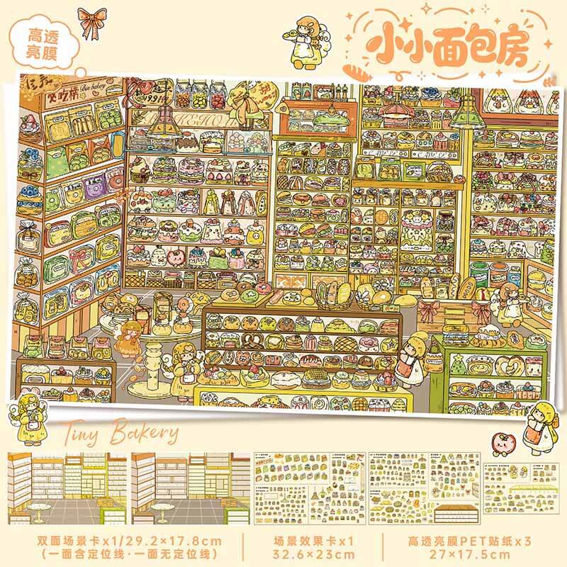 Enchanted Corners DIY 3D Scene Stickers With Guide Lines(XL)